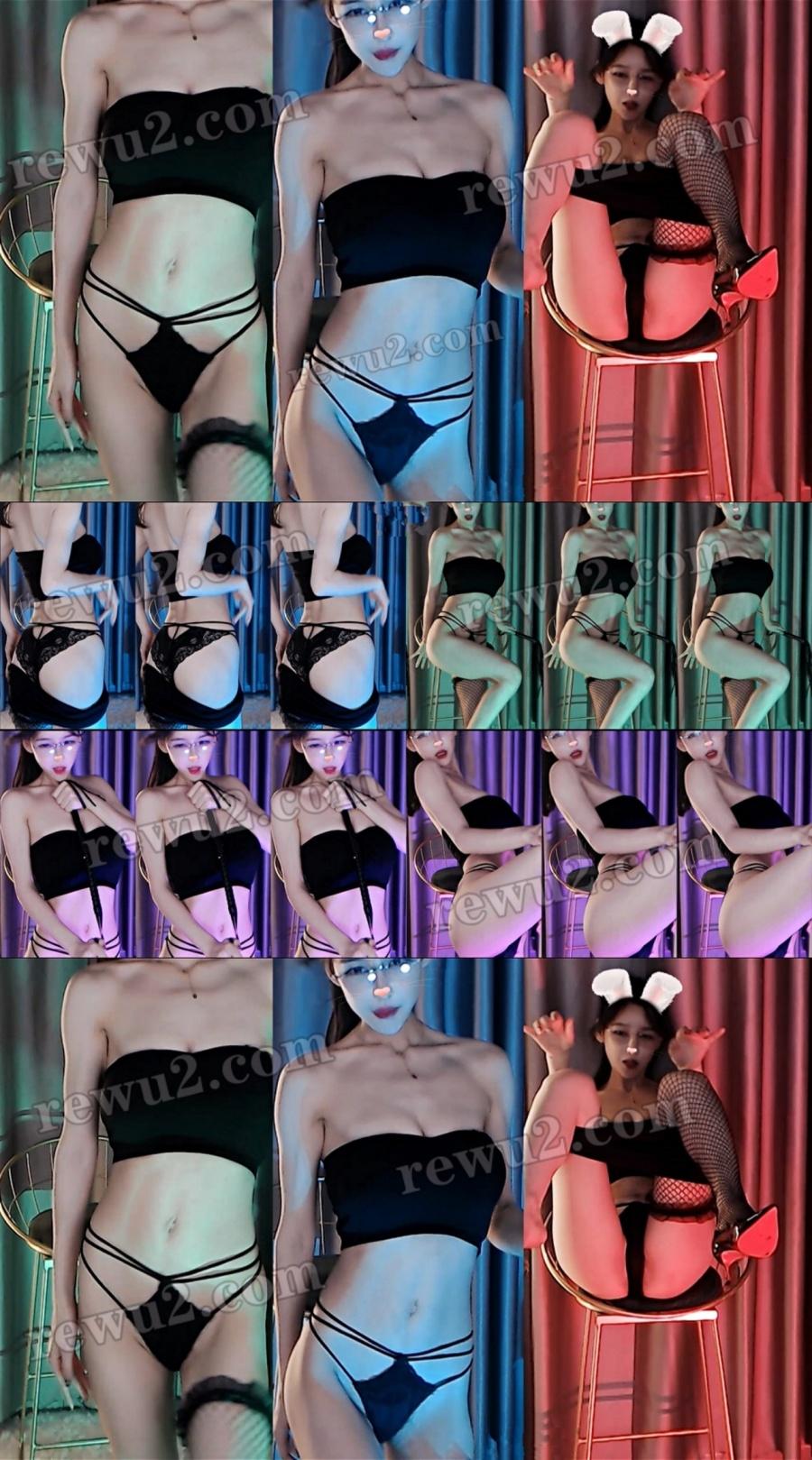 【网易CC】小安扬 土豪定制跳舞 情去丁字 高颜值九头身！原版无水印(1V3分965M)