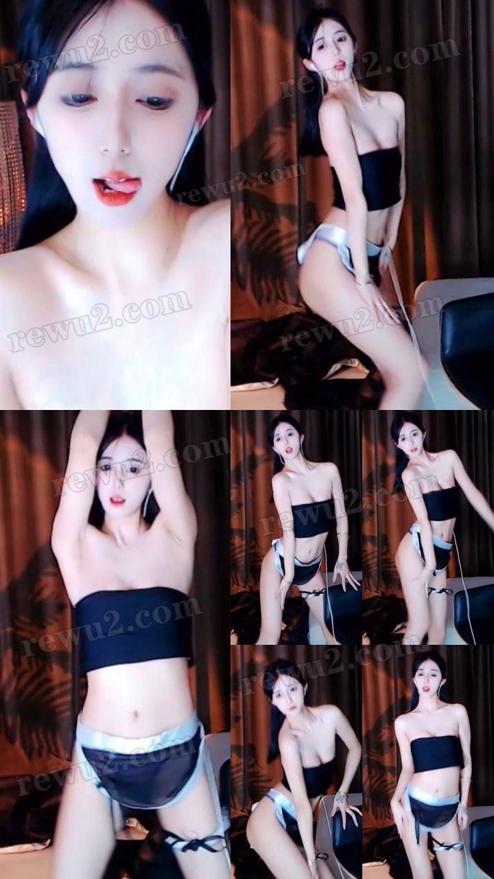 【网易CC】欣彤 清凉小围裙 大尺度 定制跳舞 透视丁字森林！原版无水印(1V216M)