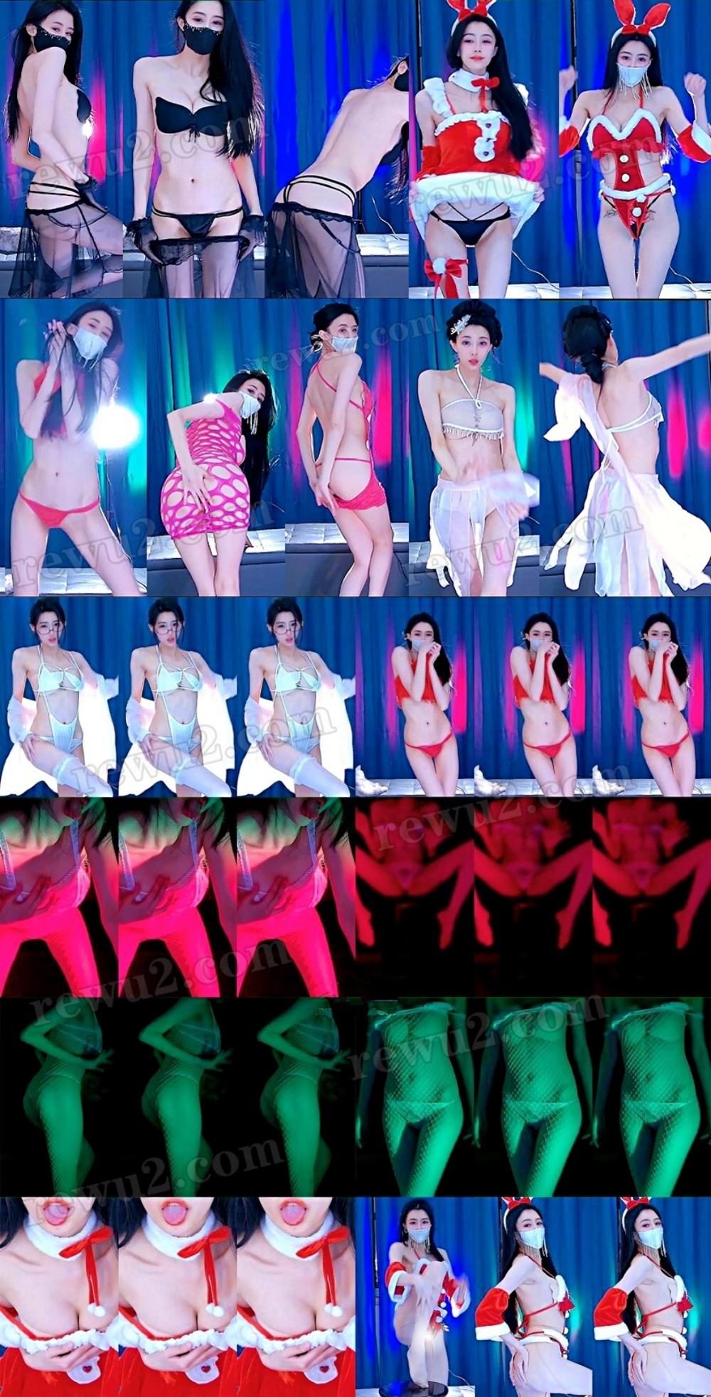 【网易CC】白妖妖 千元大尺度定制跳舞 汝贴丁字高挑白皙肉体 唯美古风 原版无水印(12V5.02G)