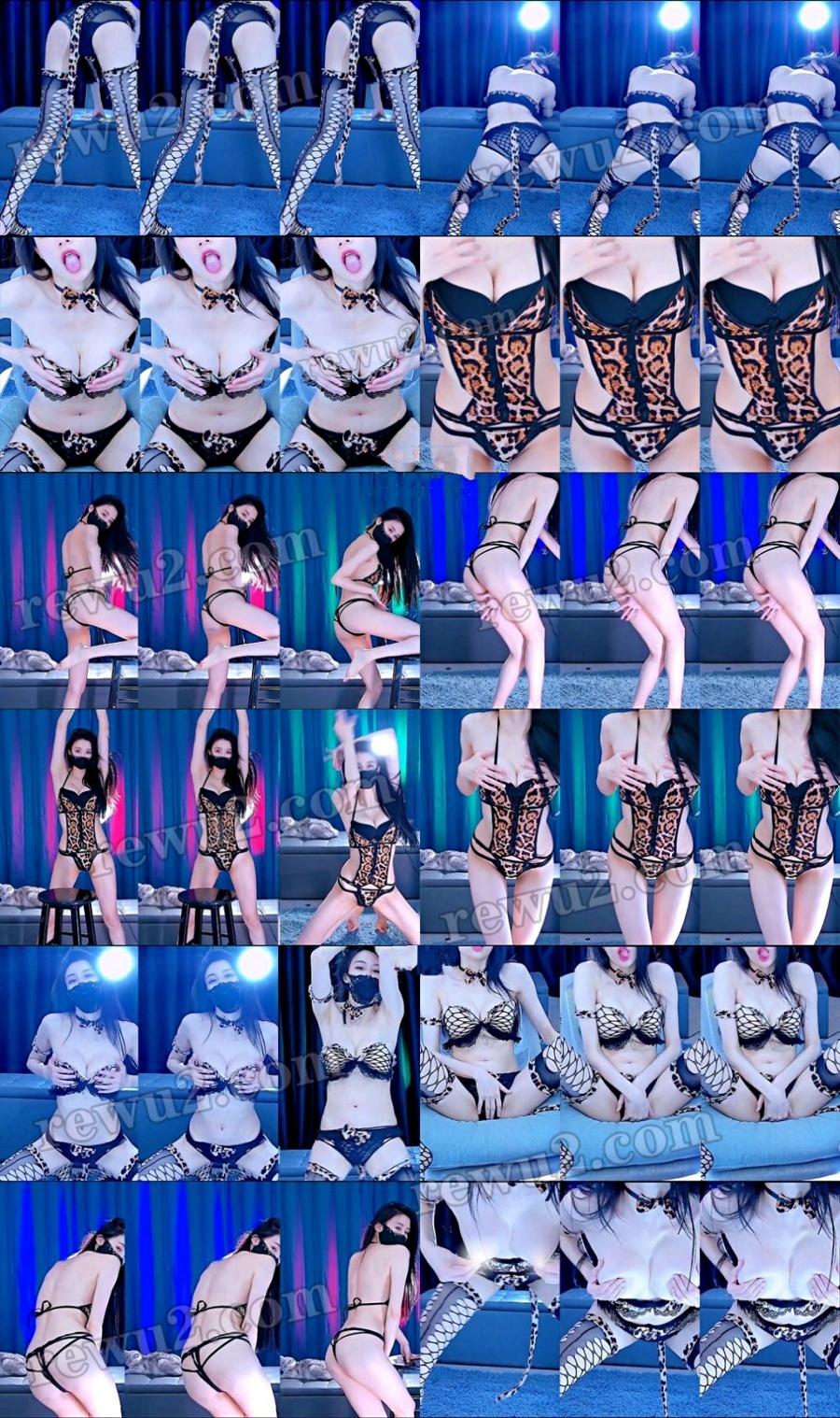 【网易CC】白妖妖 千元大尺度定制跳舞 豹纹丁字内衣场 原版无水印 超赞 (2V16分1.52G)