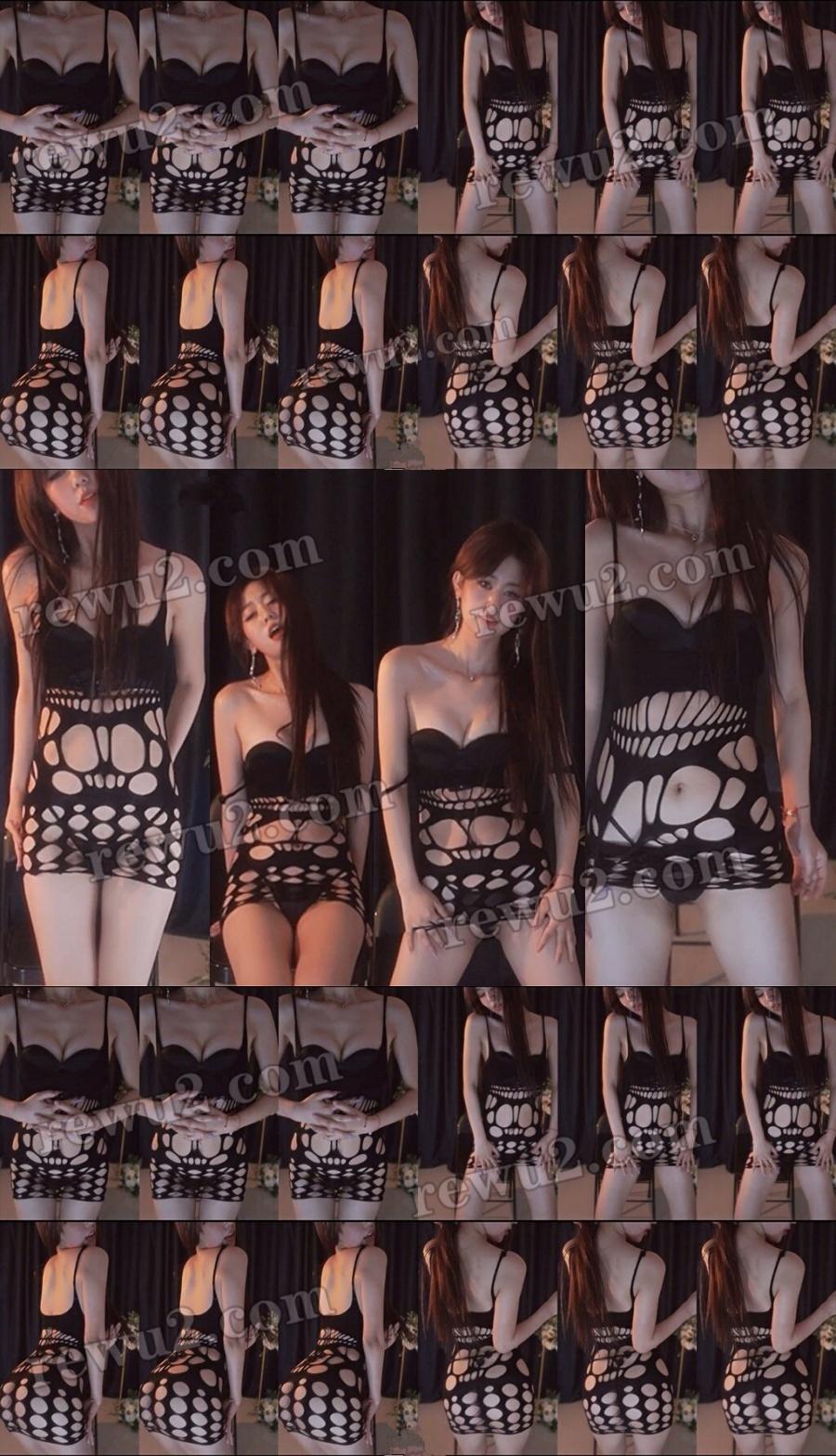 【网易CC】胡椒 土豪高级群定制跳舞 情去丁字镂空裙 原版无水印(1V3分)