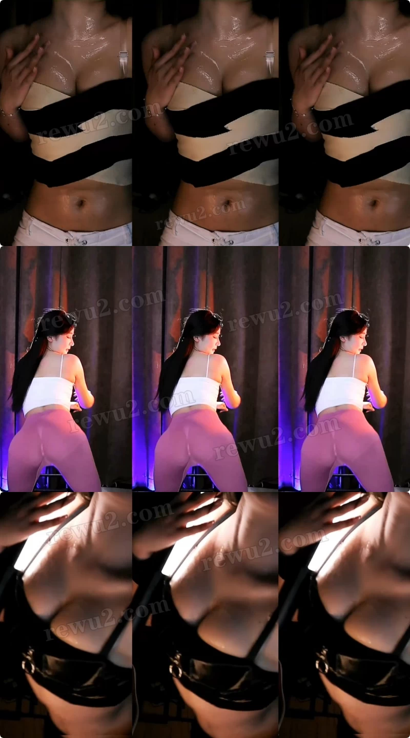 【网易cc主播】乔依诺 瑜伽裤/抹油烧舞视频无水印（3v/561m）