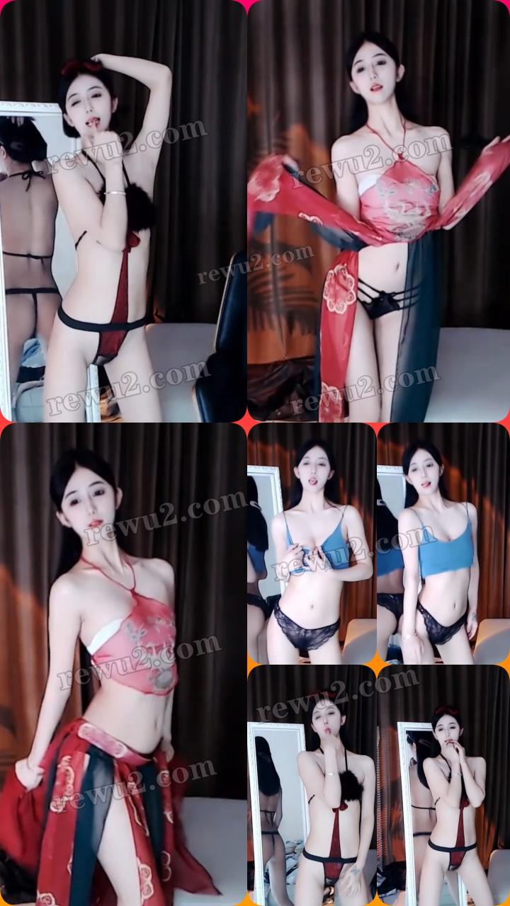 【网易CC主播】欣彤巴拉巴拉内衣定制露毛烧舞 原版无水印（3v/446m）