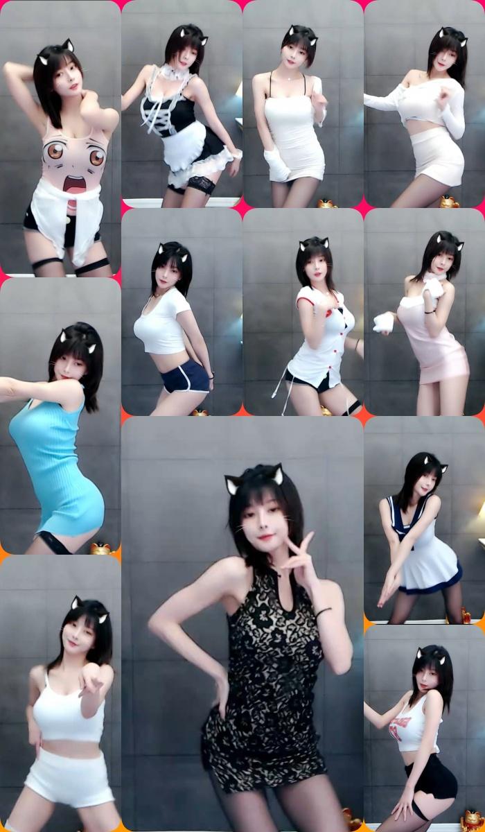 【虎牙主播】 MH布丁 超甜小布丁 跳舞视频精选 A（19v/1.43g）