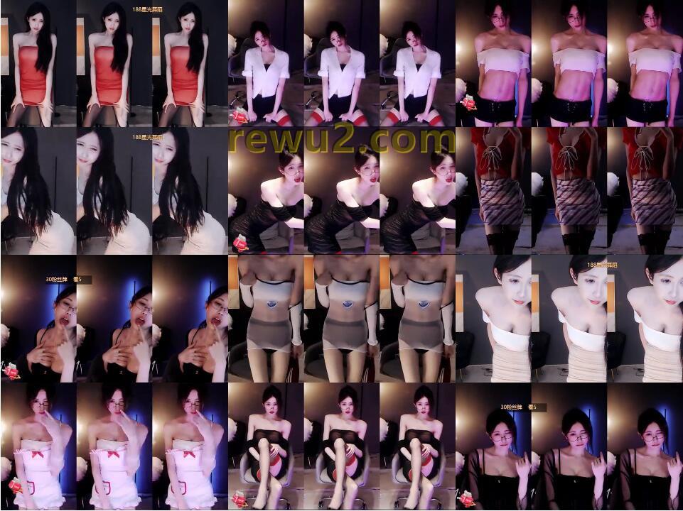 【虎牙主播】Q素真 虎牙一号定制跳舞视频 无水印（10V）