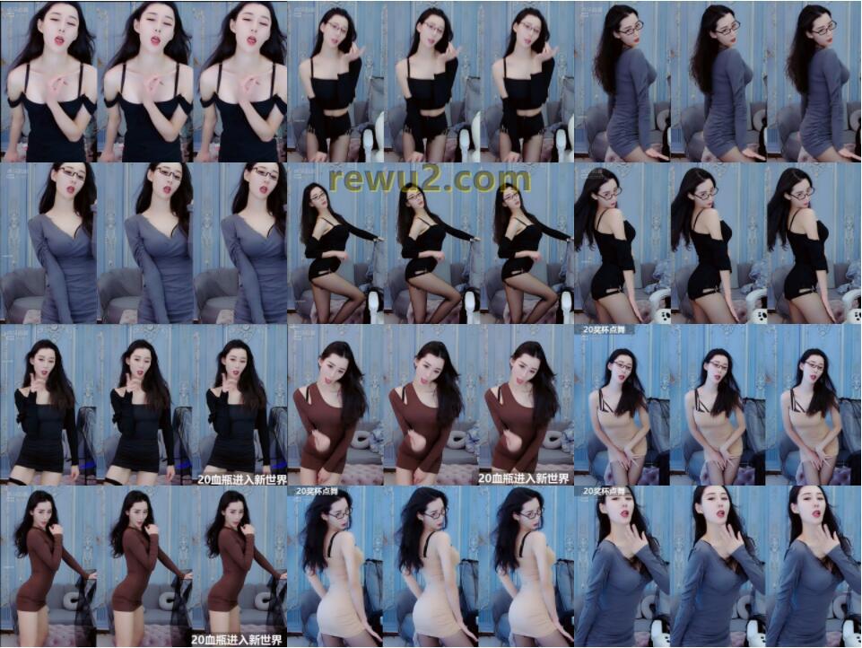 【虎牙主播】YJlaney 老司机专属 内涵跳舞 杏感丝足挑鞋（82V15.7G）