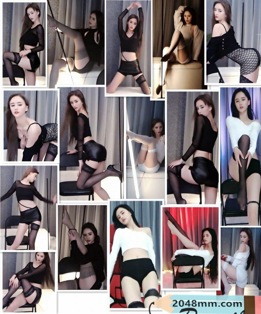 【虎牙主播】月月王 丝袜跳舞、慢摇、短裙玩棍子很带劲 跳舞佑或福利！精修版(41V3.8G)