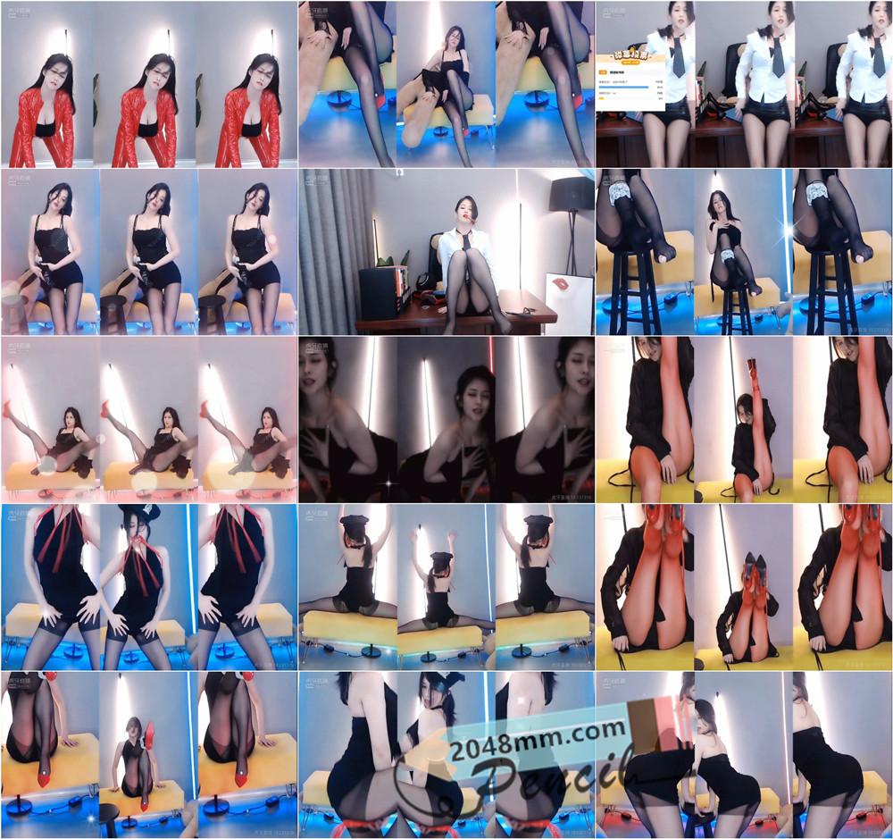 【虎牙主播】楼兰 密码房合集！ 原版无水印 (57V4.16G)