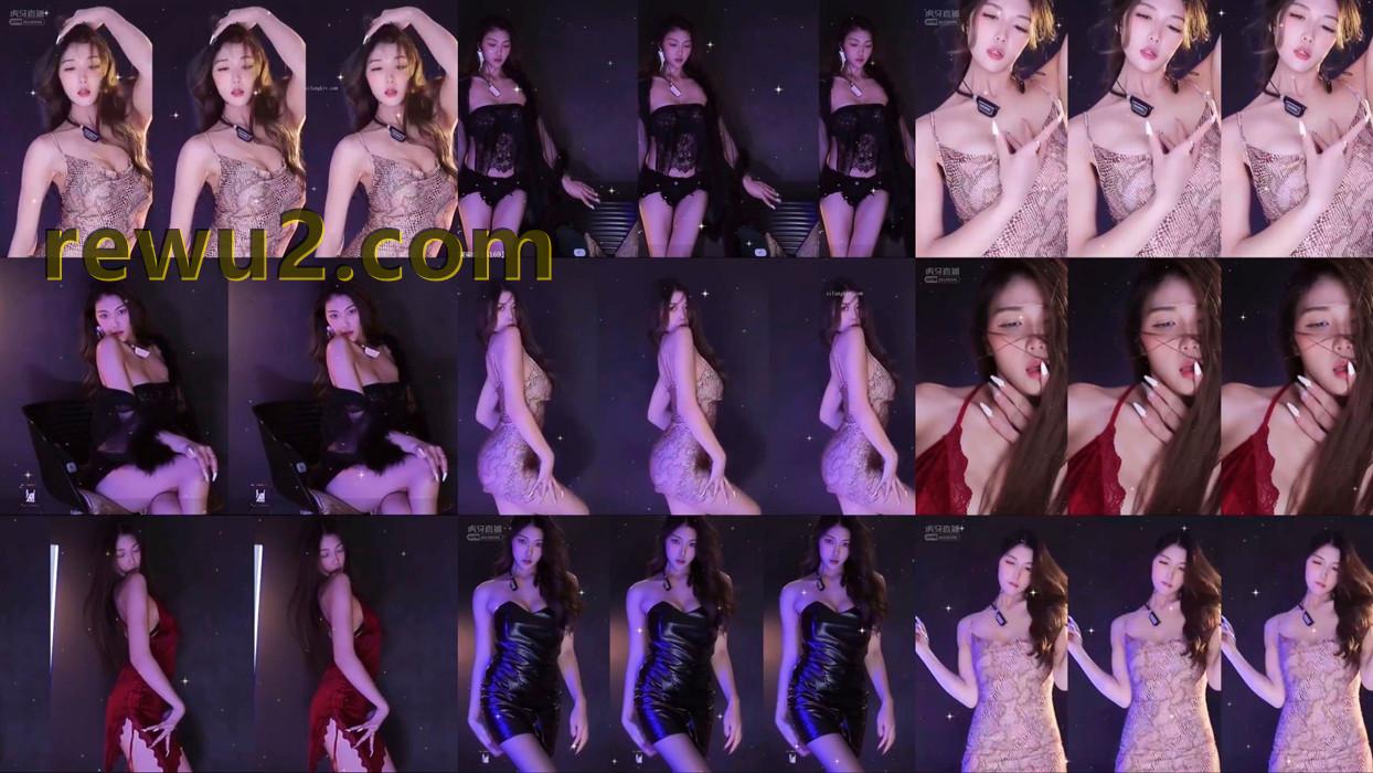 【虎牙主播】澜宝呀 表情特写直播跳舞（5V298M）