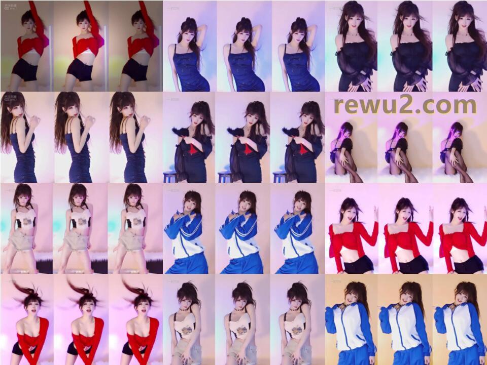 【虎牙主播】牛小蘑菇 跳舞福利合集（21V2.01G）