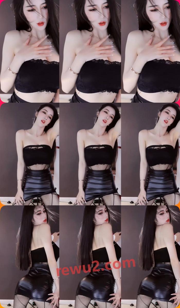 【虎牙主播】车老板定制跳舞福利 网袜 黑内 重置版无水印（1v/458m）