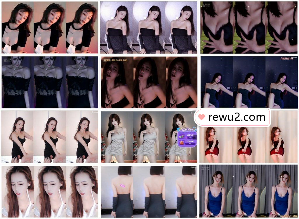 【虎牙斗鱼CC主播】多位主播小号 密码房 点舞 闪现 精选合集！第十三套 (65V11.2G)