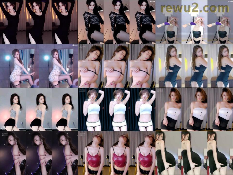 【虎牙斗鱼网易CC主播】收费房小号跳舞福利合集（35V2.98G）