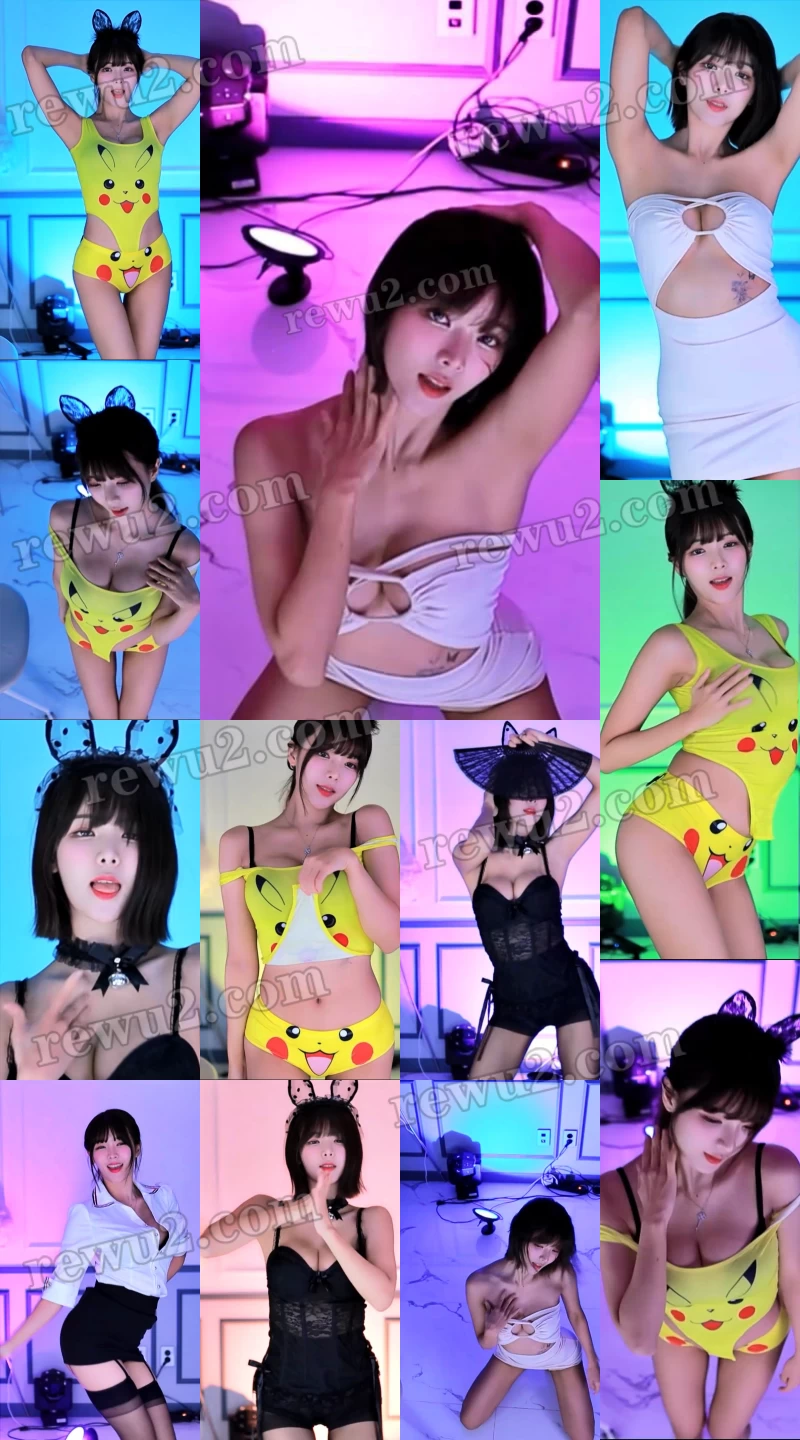 【韩国主播】 afreecatv直播 慧明 跳舞视频合集 无水印（5V901M）