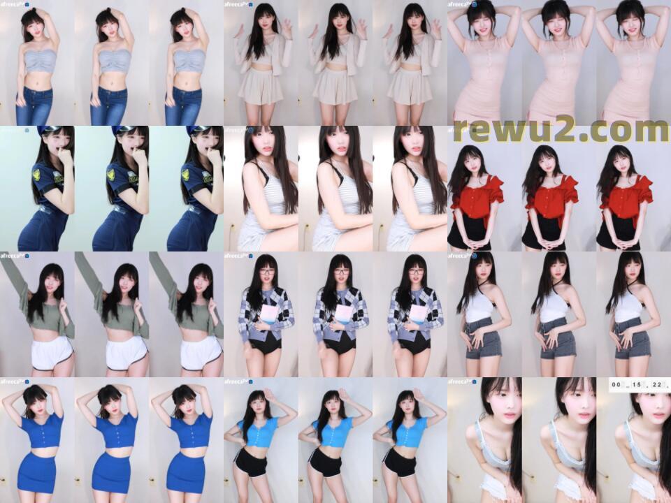 【韩国主播】Afreeca TV 树梢 跳舞精选合集（73V9.51G）