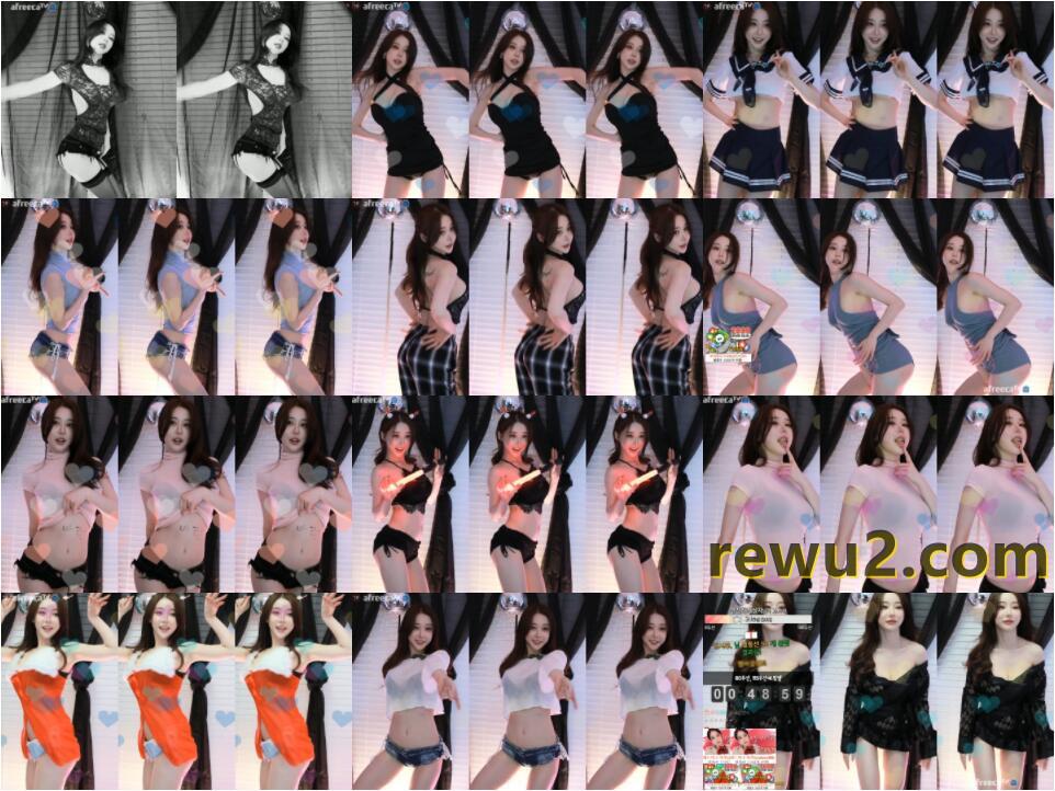 【韩国主播】Afreeca TV 秀吉 跳舞精选二 (28V4.87G)