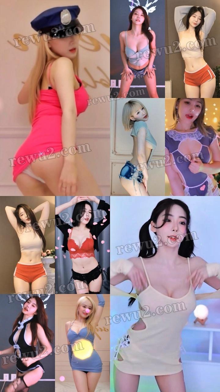 【韩国主播】afreecatv 何珍 琼花 世嫣 苏尔 唐蕾 温卉 孝卡 直播跳舞 无水印（36V7.88G）