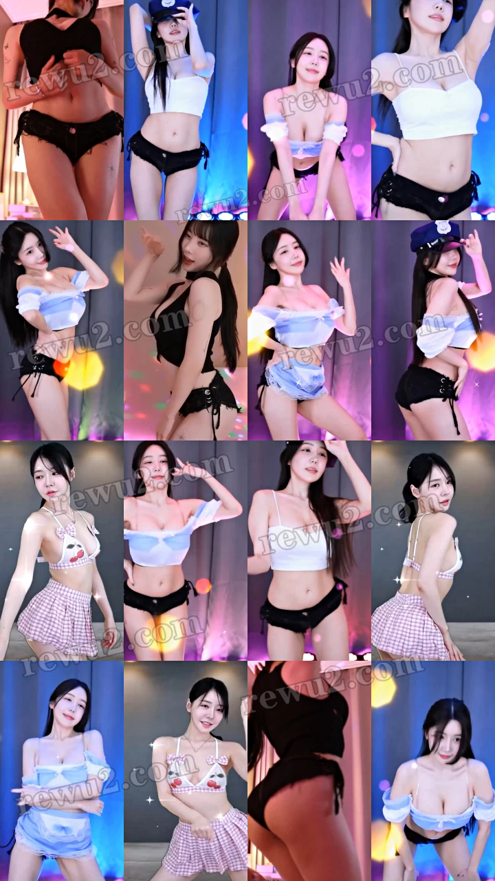 【韩国主播】afreecatv 刘莎琅 dodwk22 金玉羽 直播跳舞 无水印（7V1.36G）