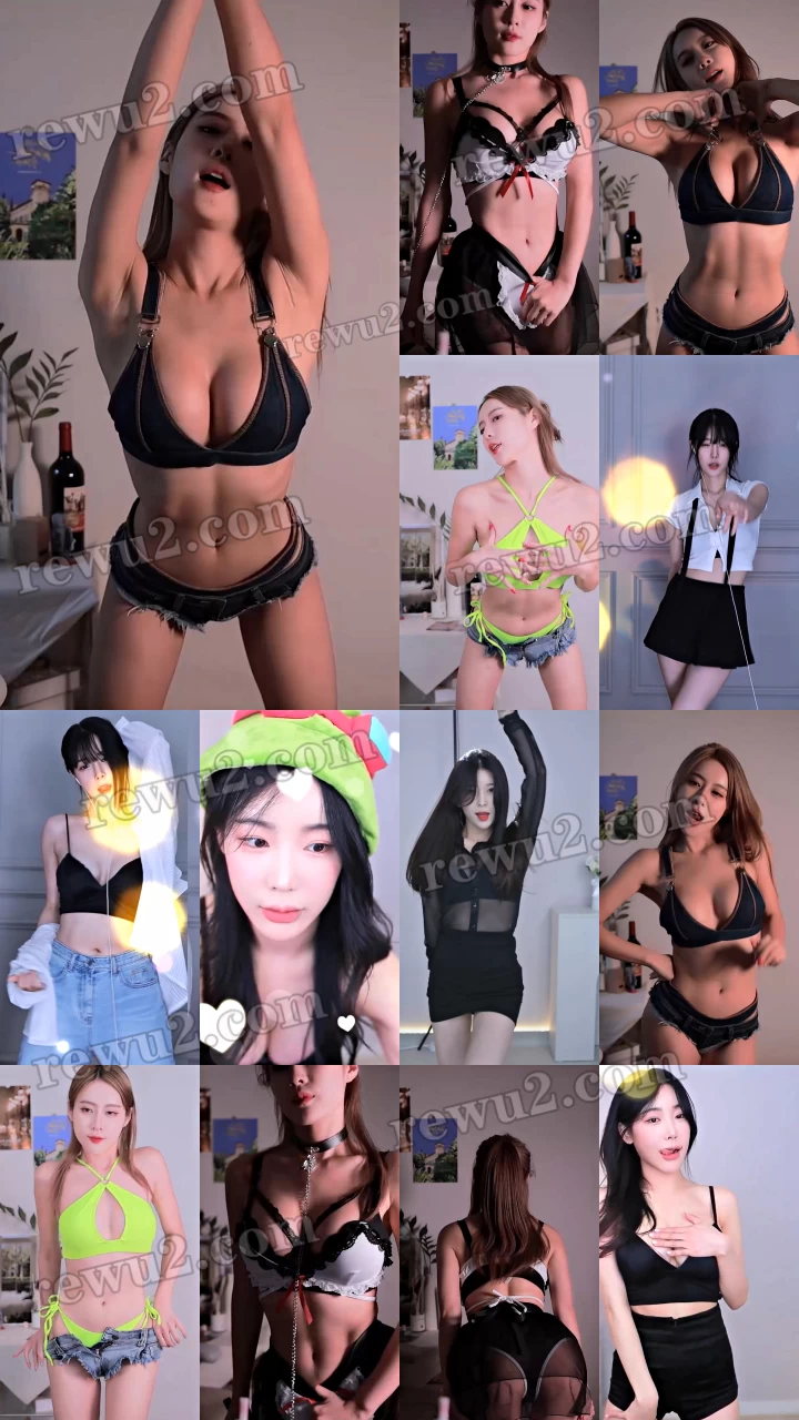 【韩国主播】afreecatv 朴雅珍 朴圭丽 丽雅 tori2020 直播跳舞 无水印（9V1.55G）