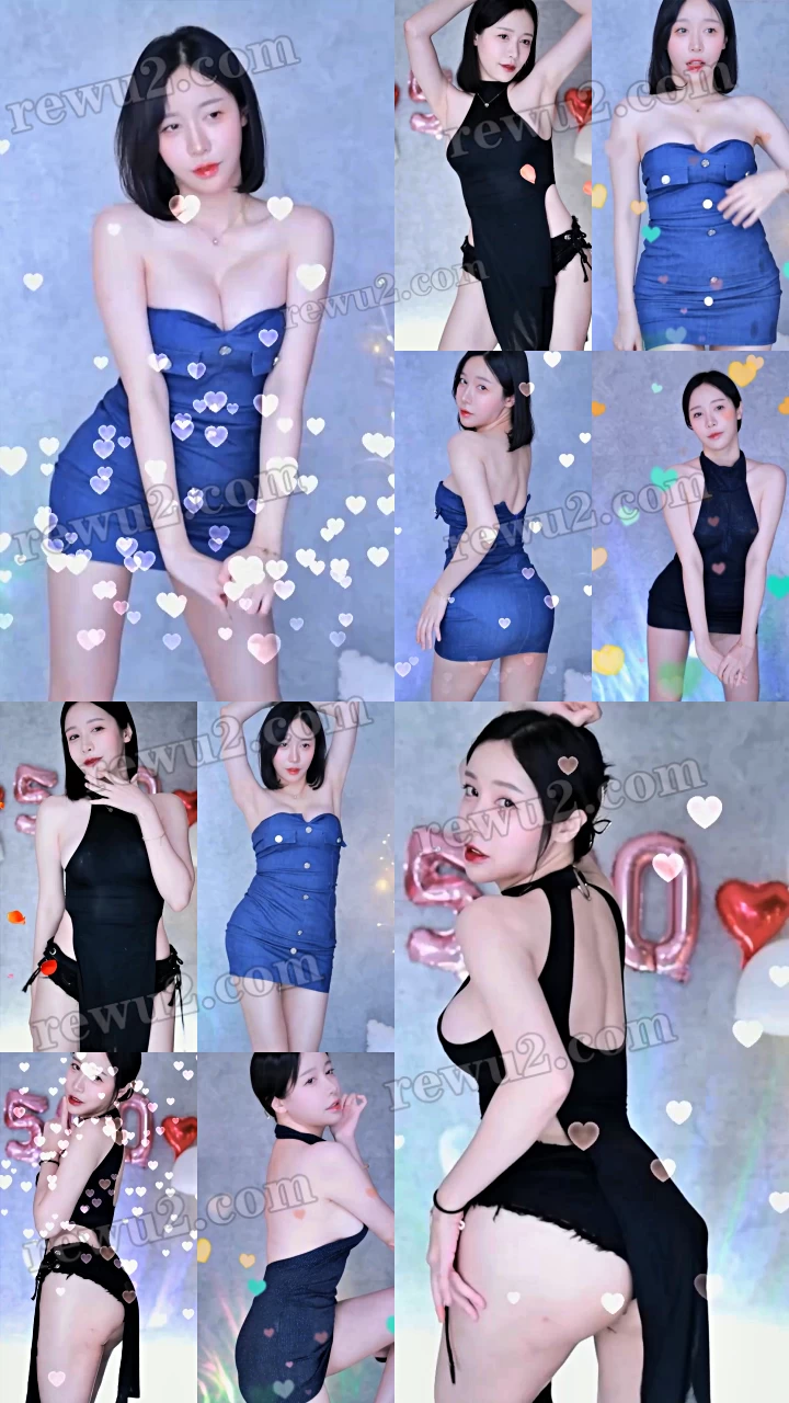 【韩国主播】afreecatv 李春 直播跳舞 无水印（8V1.55G）