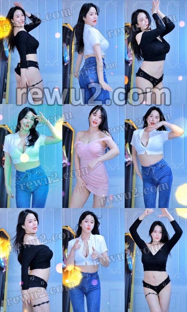 【韩国主播】afreecatv 汉娜 直播跳舞 无水印（10V2G）