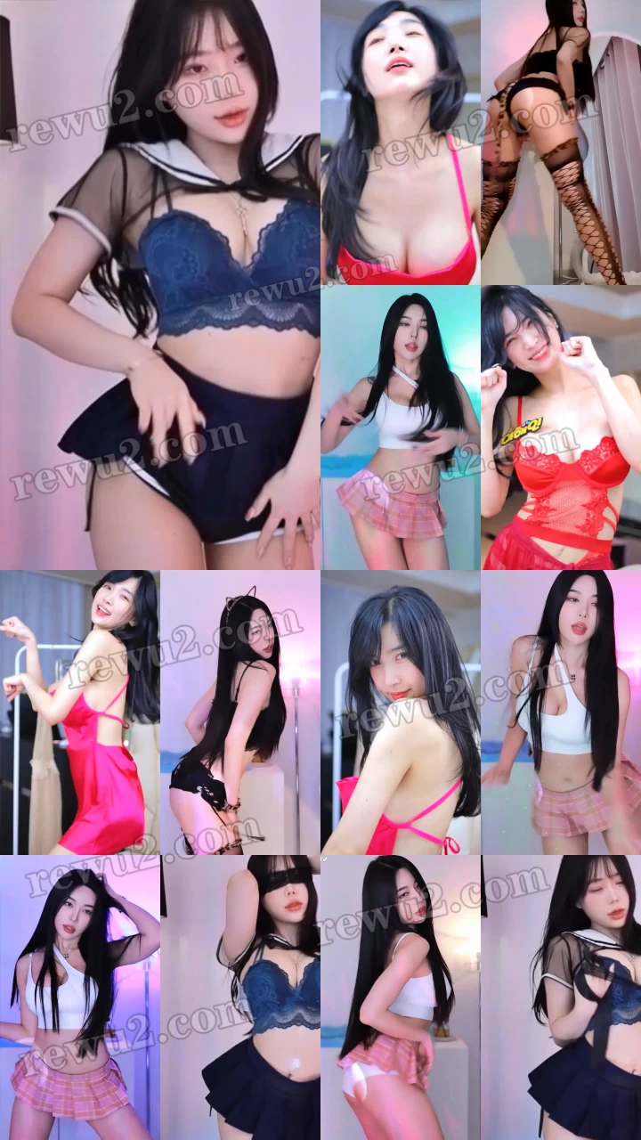 【韩国主播】afreecatv 董顾冉 haeinleezy 蒂丽 直播跳舞 无水印（8V1.34G）