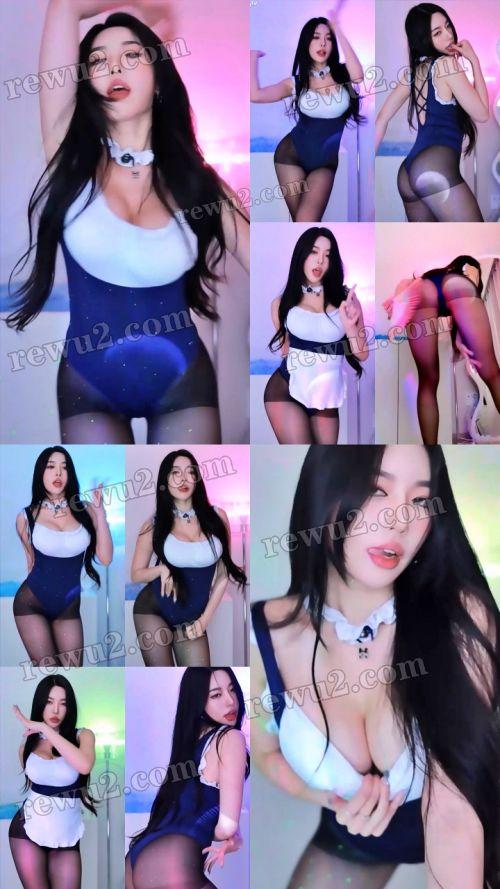 【韩国主播】afreecatv 董顾冉 直播跳舞 无水印（5V0.97G）