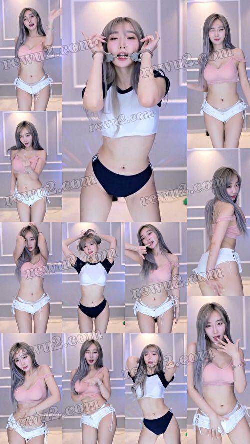 【韩国主播】afreecatv 那贤 直播跳舞 无水印（5V1.05G）