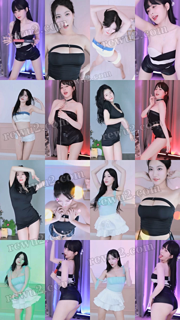 【韩国主播】afreecatv 金潘 dbwls980305 慧琳 直播跳舞 无水印（8V1.28G）