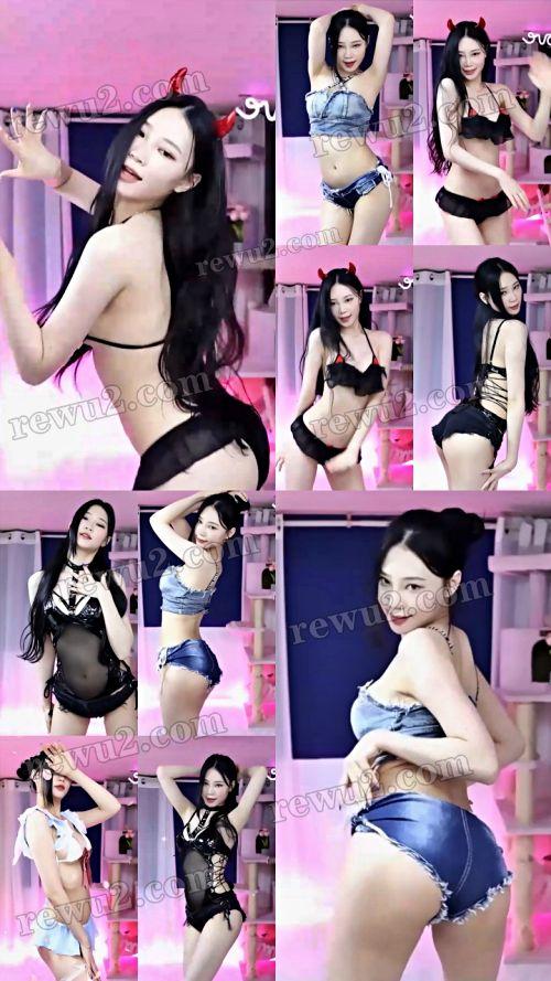 【韩国主播】afreecatv 雅希 直播跳舞 无水印（7V917M）