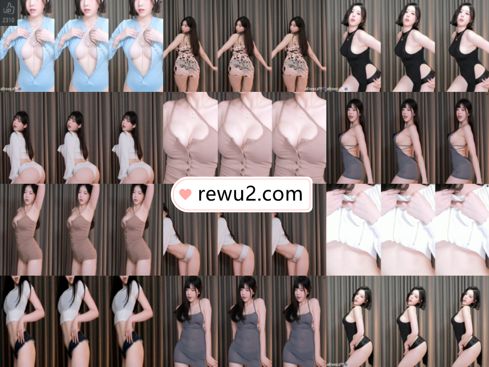 【韩国主播】AfreecaTV 黑珍 直播跳舞集锦三（23V3.59G）