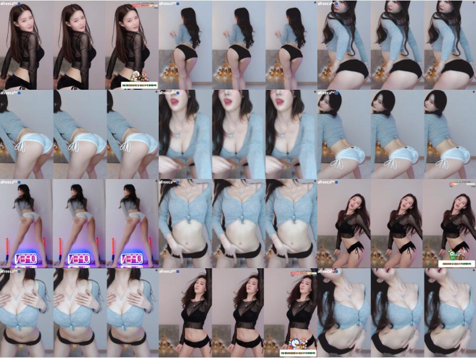 【韩国主播】afreecatv主播 邢英  跳舞精选（4V584M）