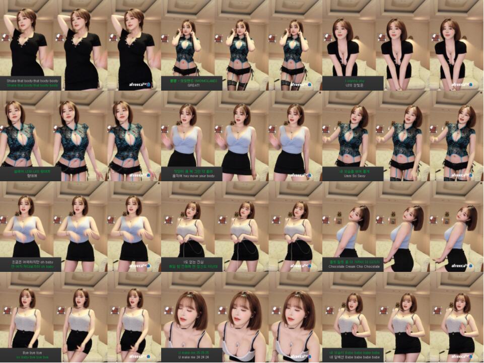 【韩国主播】afreecatv主播孙茗  跳舞精选（12V2.83G）