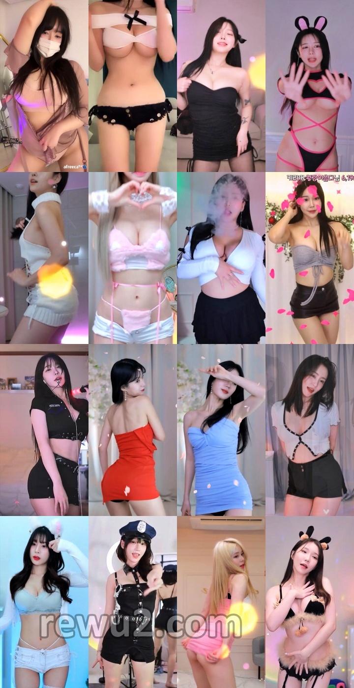 【韩国主播】afreecatv多名主播 2022.12.21 直播跳舞 无水印（41V7.65G）