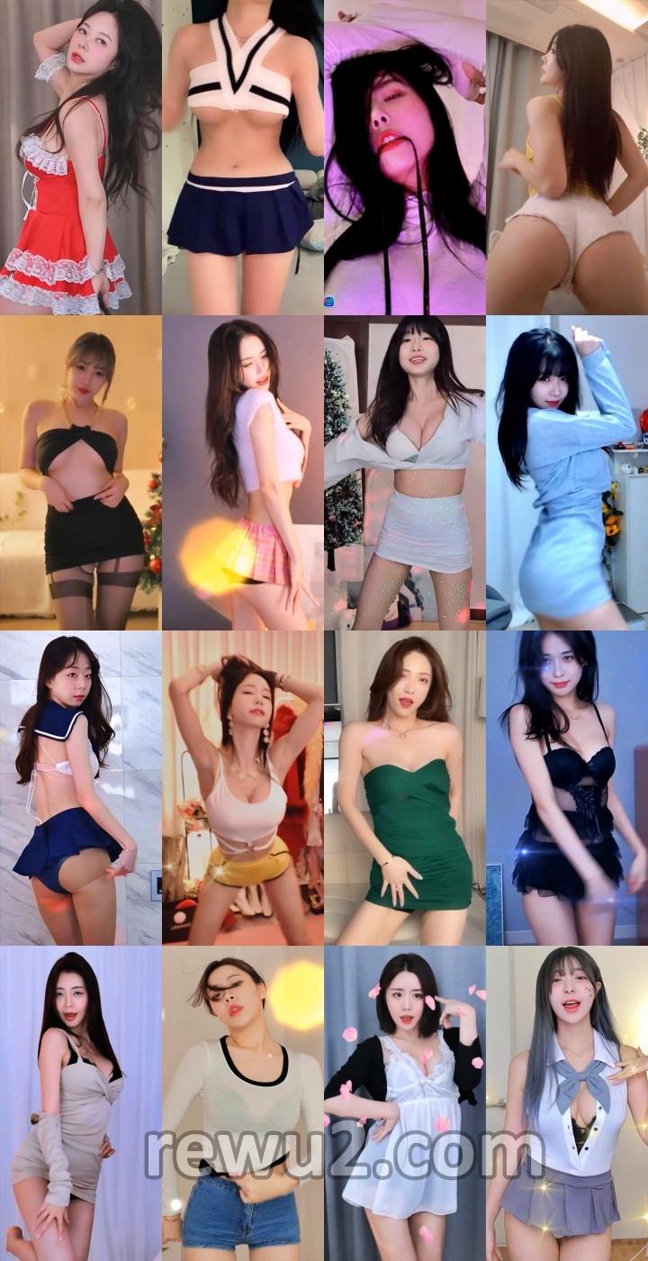 【韩国主播】afreecatv多名主播 2022.12.23 直播跳舞 无水印（32V6.4G）