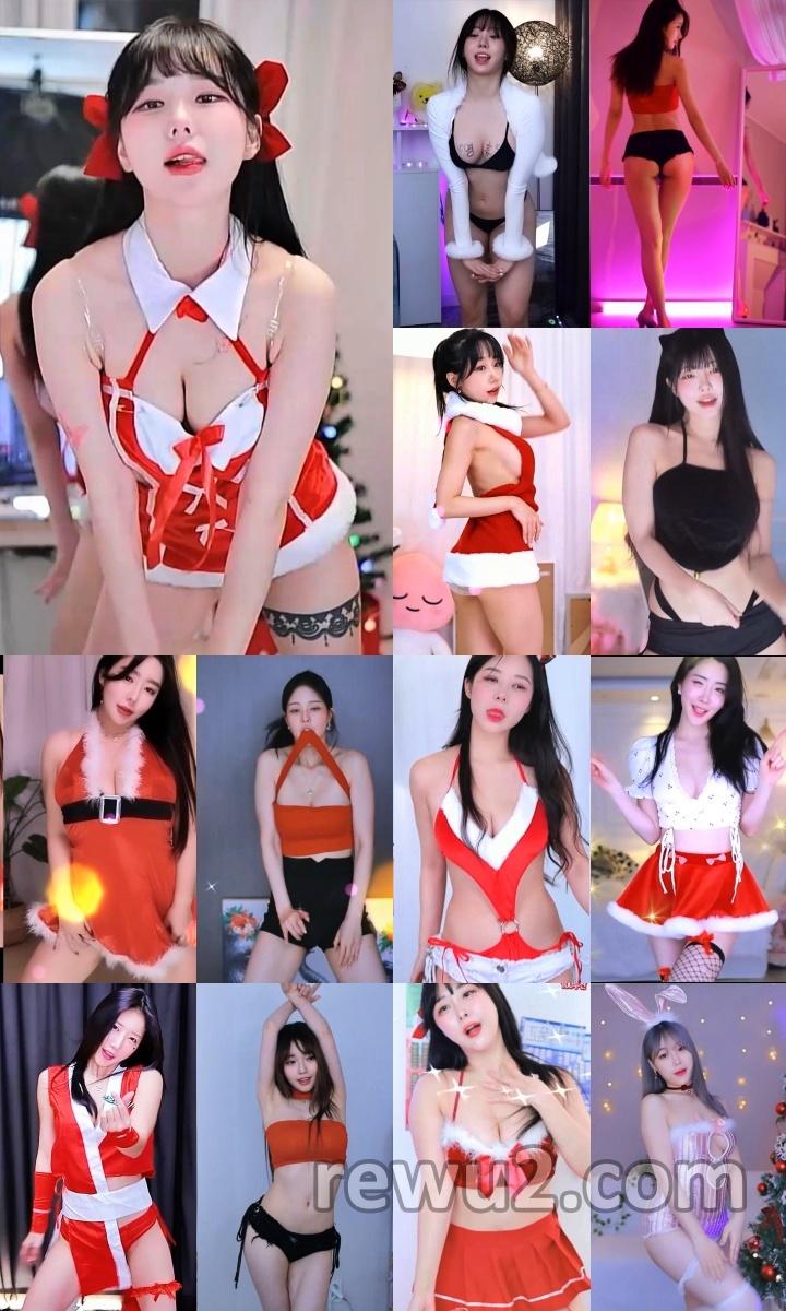 【韩国主播】afreecatv多名主播 2022.12.26 直播跳舞 无水印（35V6.72G）