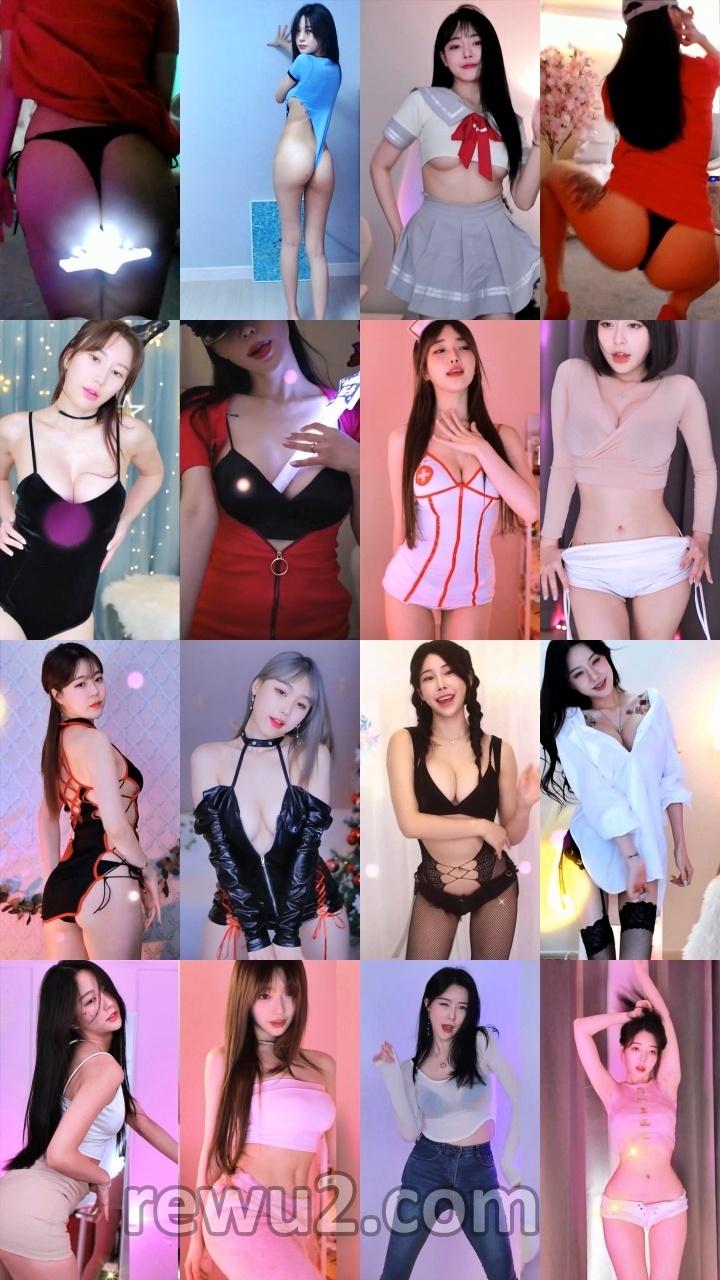 【韩国主播】afreecatv多名主播 2022.12.31 直播跳舞 无水印（39V6.88G）