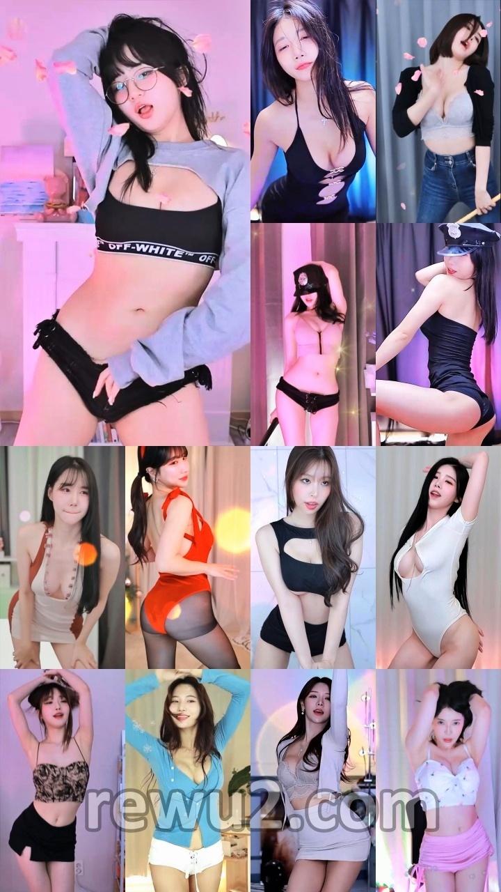 【韩国主播】afreecatv多名主播 2023.01.02 直播跳舞 无水印（40V7.59G）