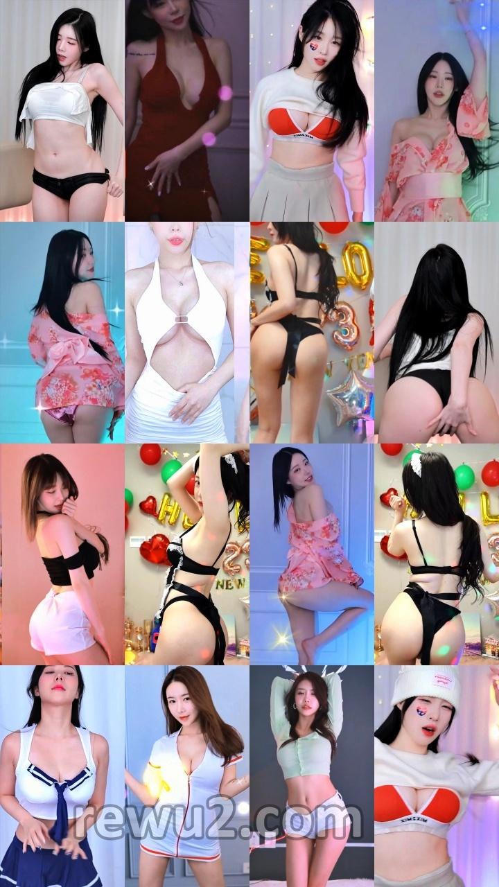 【韩国主播】afreecatv多名主播 2023.01.05 直播跳舞 无水印（33V6.29G）