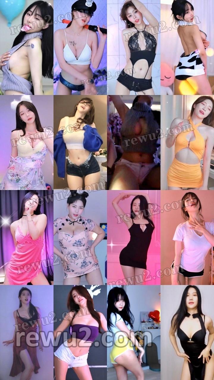 【韩国主播】afreecatv多名主播 2023.01.07 直播跳舞 无水印（41V7.5G）