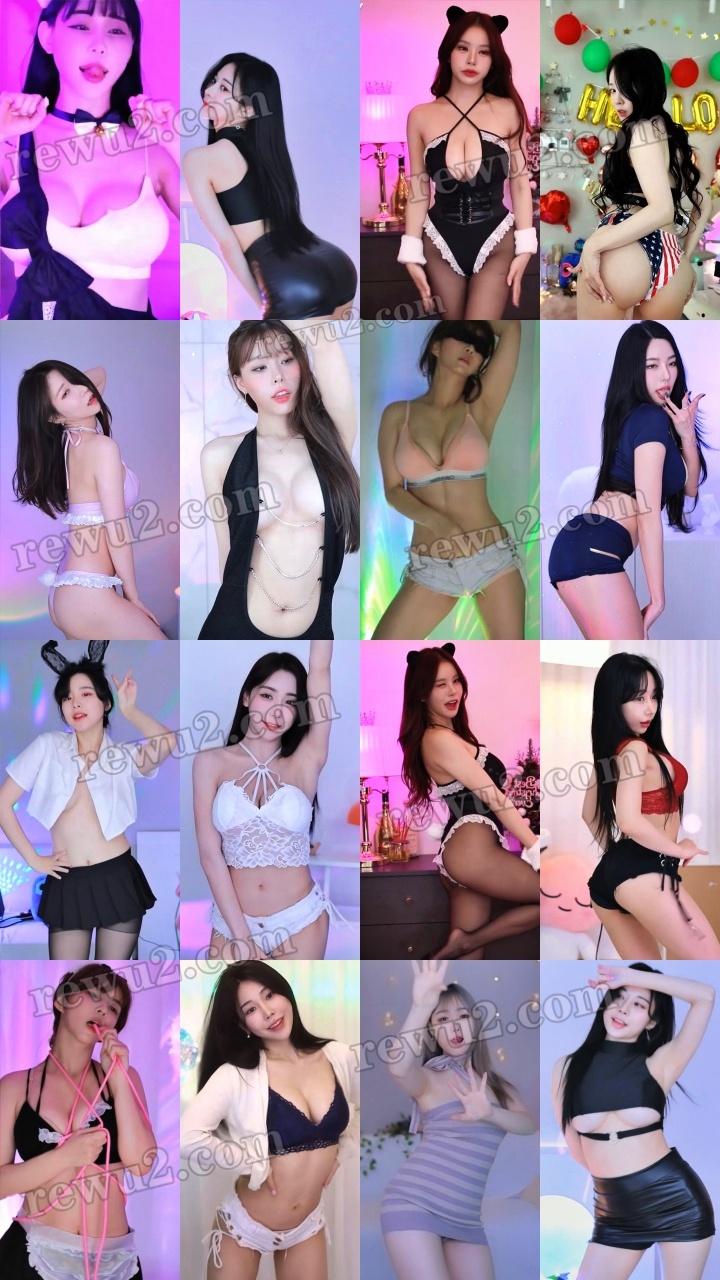 【韩国主播】afreecatv多名主播 2023.01.15 直播跳舞 无水印（46V8.45G）