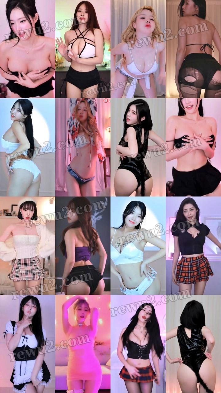 【韩国主播】afreecatv多名主播 2023.01.27 直播跳舞 无水印（38V6.99G）