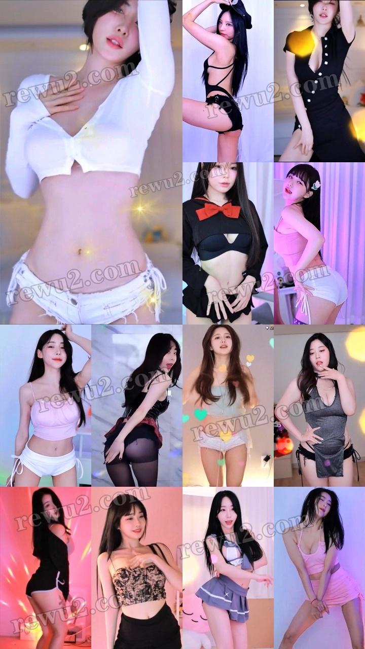 【韩国主播】afreecatv多名主播 2023.02.12 直播跳舞 无水印（41V7.92G）