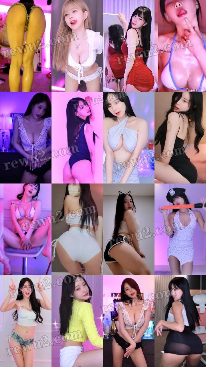 【韩国主播】afreecatv多名主播 2023.02.21 直播跳舞 无水印（56V10.4G）