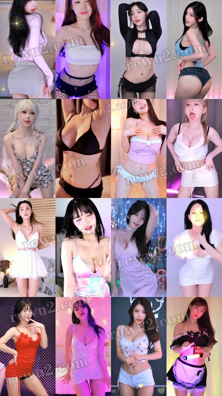 【韩国主播】afreecatv多名主播 2023.02.23 直播跳舞 无水印（45V8.51G）