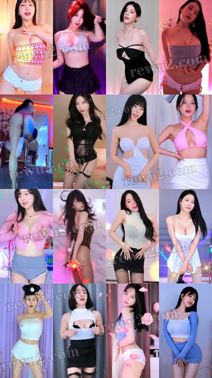 【韩国主播】afreecatv多名主播 2023.02.25 直播跳舞 无水印（53V9.64G）