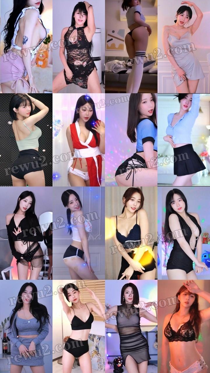 【韩国主播】afreecatv多名主播 2023.03.06 直播跳舞 无水印（41V8.28G）