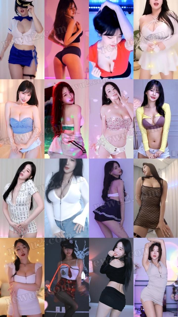 【韩国主播】afreecatv多名主播 2023.03.08 直播跳舞 无水印（50V9G）