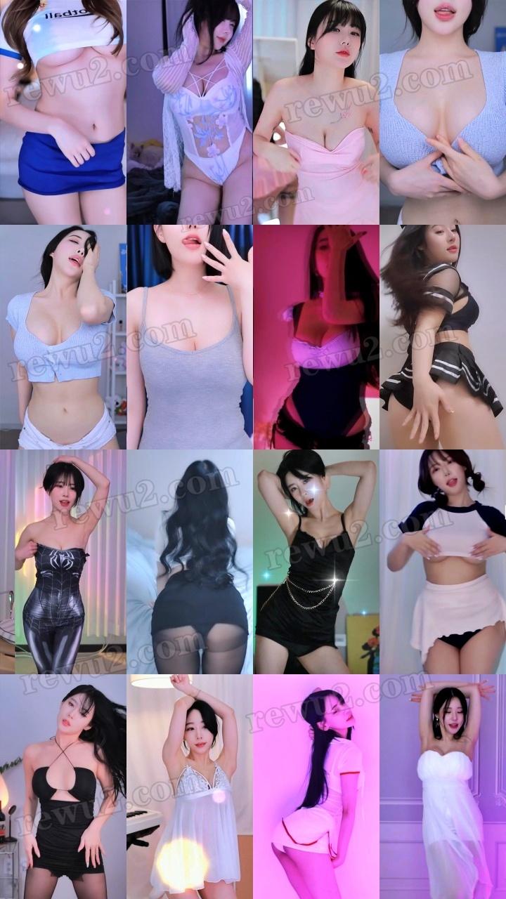 【韩国主播】afreecatv多名主播 2023.03.10 直播跳舞 无水印（24V4.5G）