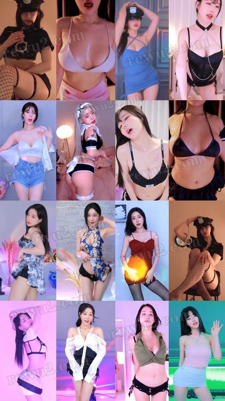 【韩国主播】afreecatv多名主播 2023.03.22 直播跳舞 无水印（36V6.57G）